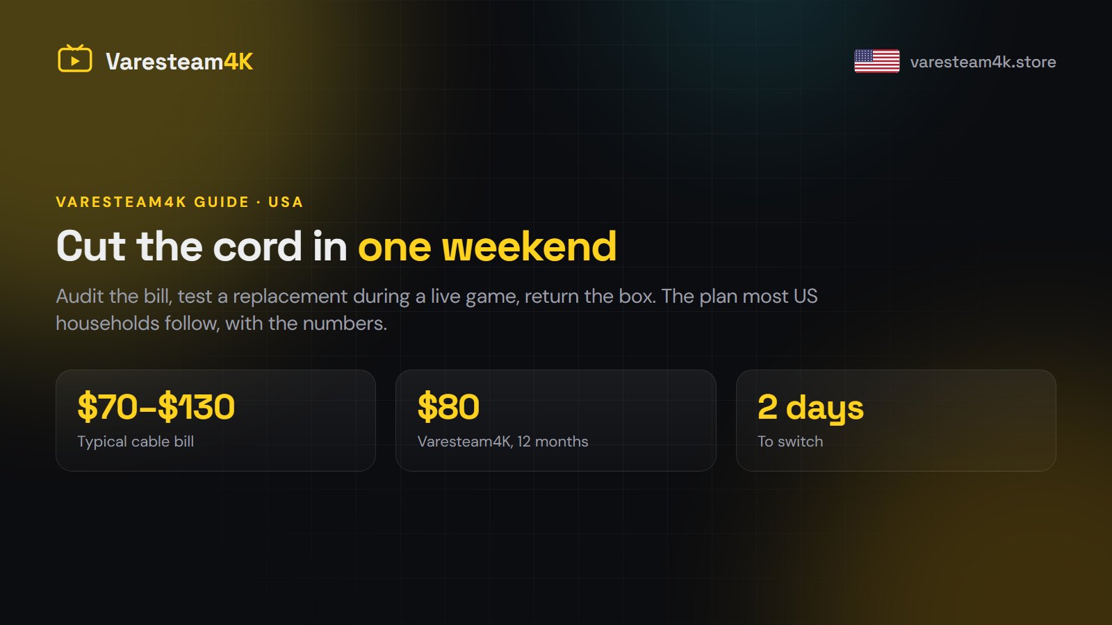 How to Cut the Cord in the USA: A Weekend Plan for 2026